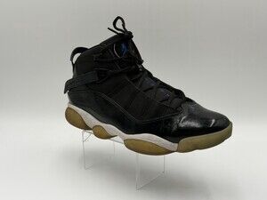 Nike Air Jordan 6 Men’s 11 Rings Space Jam Black/Hyper Royal-White 322992-016